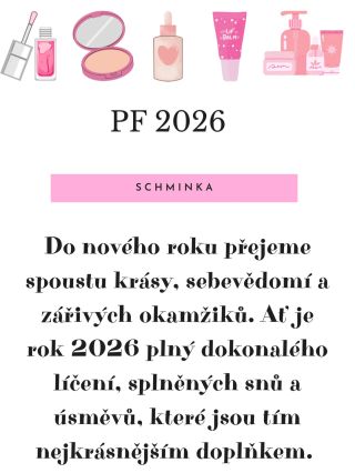 PF 2026 ✨🩷 Děkujeme za každou jednu z vás 🩷